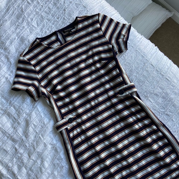 Banana Republic Nautical Striped Sheath Dress - Picture 2 of 7